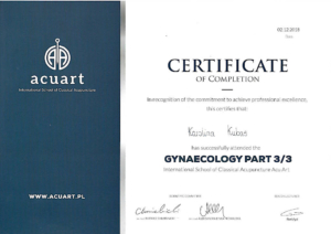 certyfikat ginekologia część 3