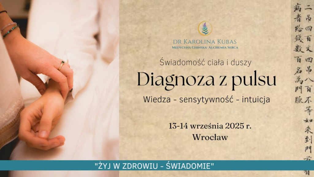Diagnoza z pulsu - dr Karolina Kubas wrzesień 2025