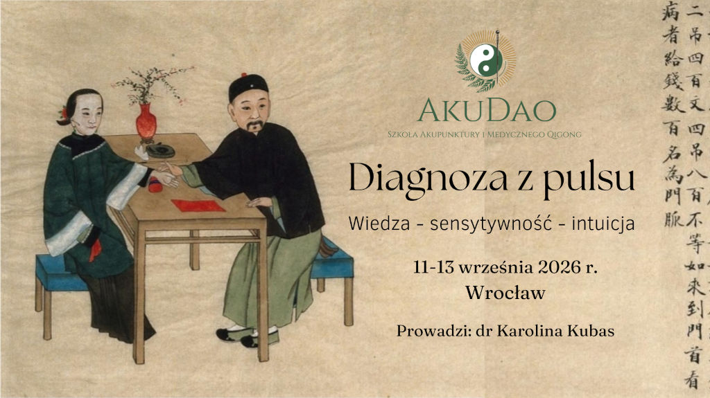 Diagnoza z pulsu - wrzesień 2026 kurs dr Karoliny Kubas