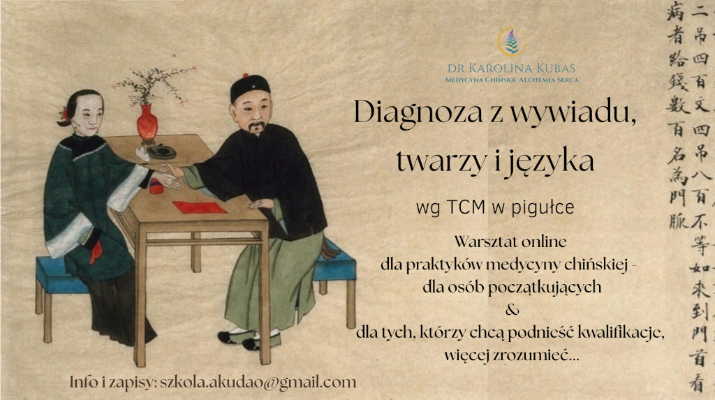 Diagnoza z wywiadu, twarzy i języka wg TCM w pigułce